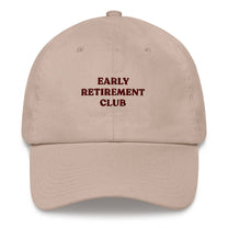 Cappellino "Early Retirement Club" ricamato