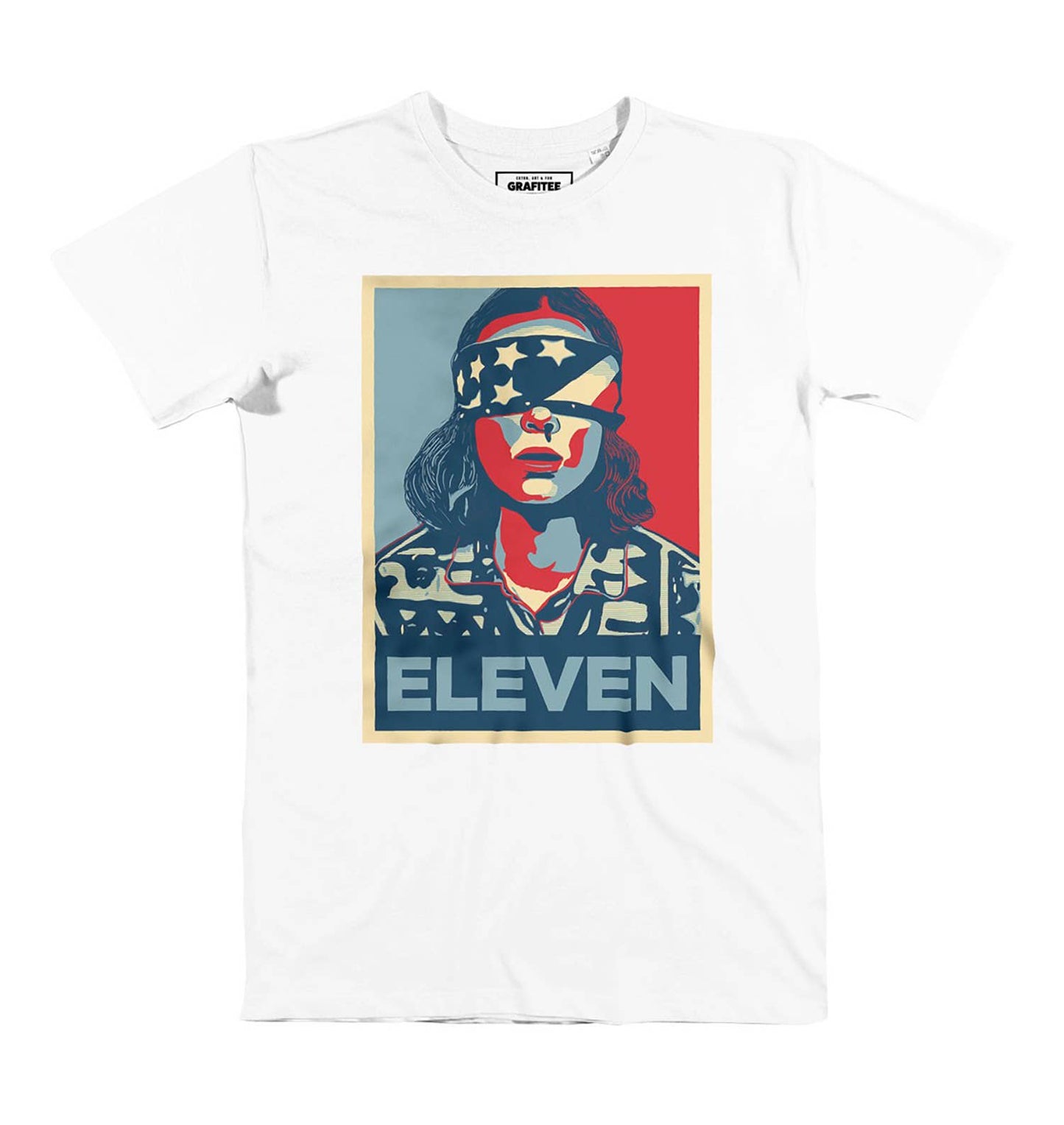 T-shirt urban Eleven con stampa Stranger Things