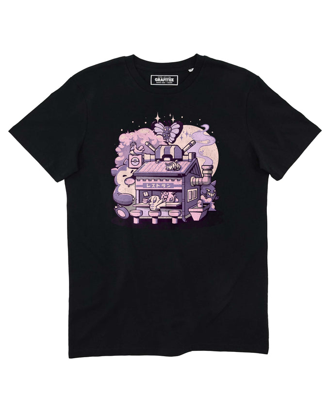 T-shirt unisex Pokeramen con grafica giapponese