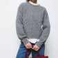 Maglione a maglia strutturata