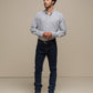 Jeans uomo in cotone stretch