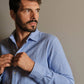 Camicia in flanella Gurin Sky in cotone biologico