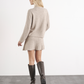 Maglione Collo Alto Morbido Oversize