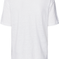 T-shirt Nynne in lino bianca