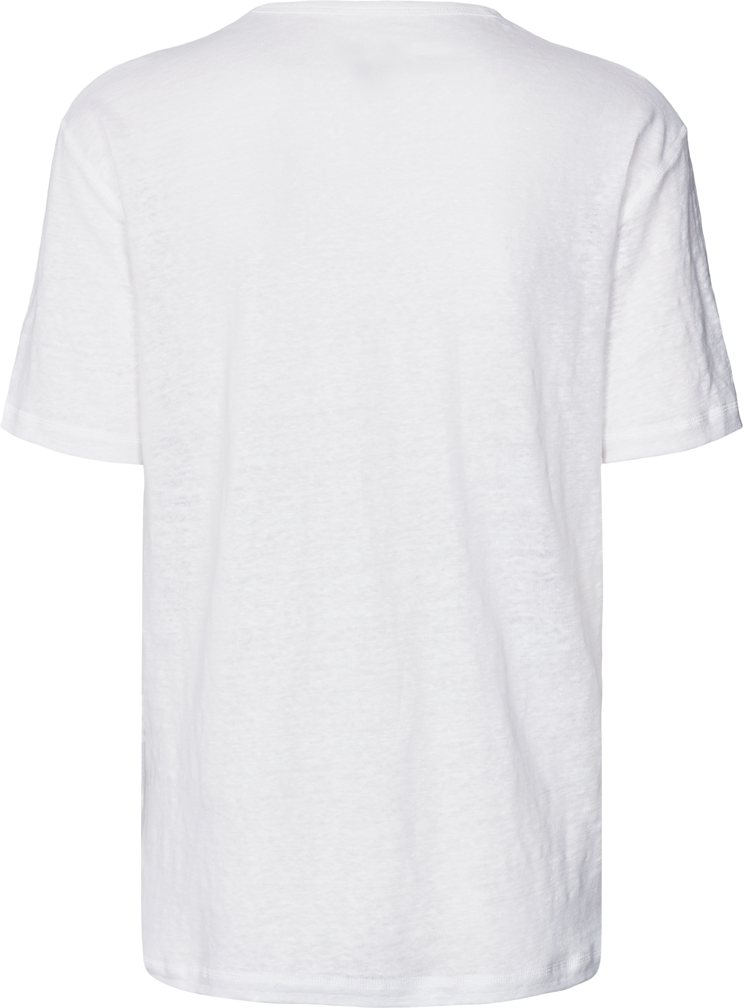 T-shirt Nynne in lino bianca