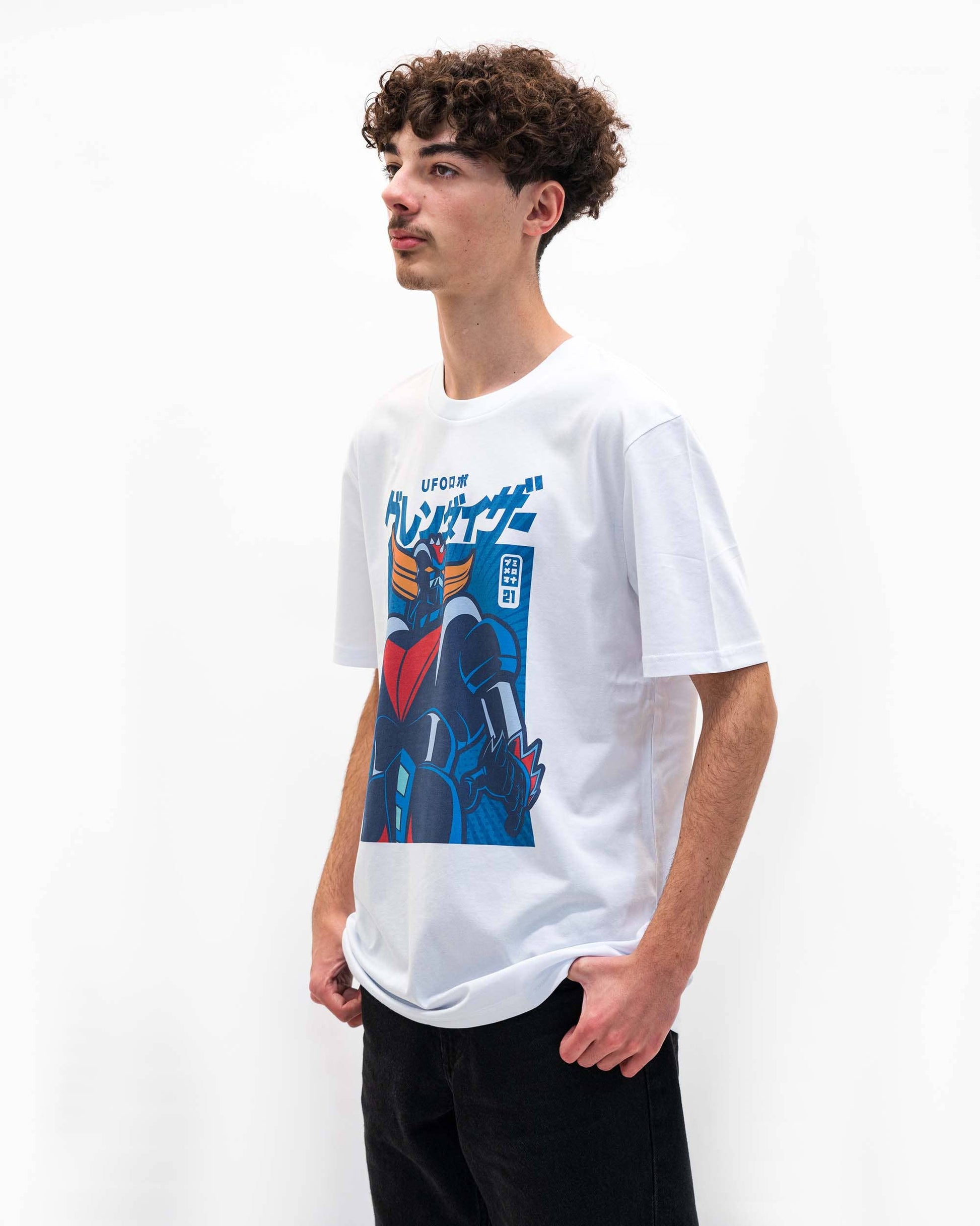T-shirt grafica UFO Robo Grendizer Goldorak