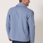 Giacca Chill blu pallido da uomo in twill di cotone