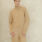 Maglione dolcevita in misto cashmere