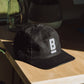 Cappellino cerato B-Flat nero con logo