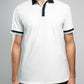 Polo uomo antimacchia Santorini in cotone piqué