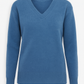 Maglione in lana con scollo a V