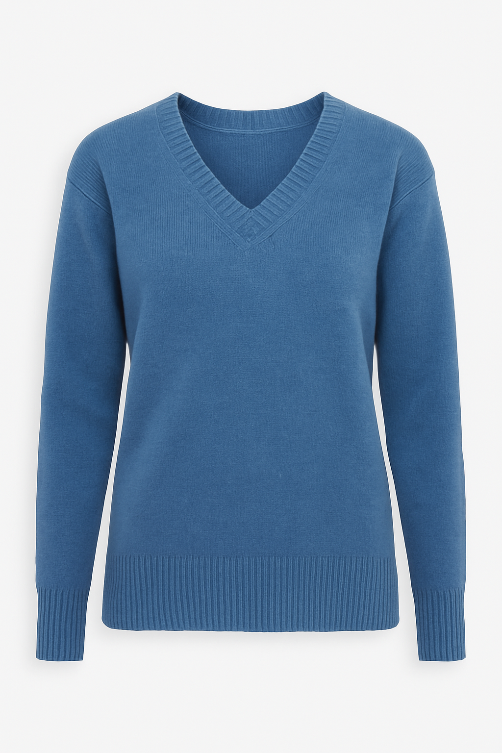 Maglione in lana con scollo a V