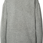 Cardigan Edith in lana d’agnello grigio mélange