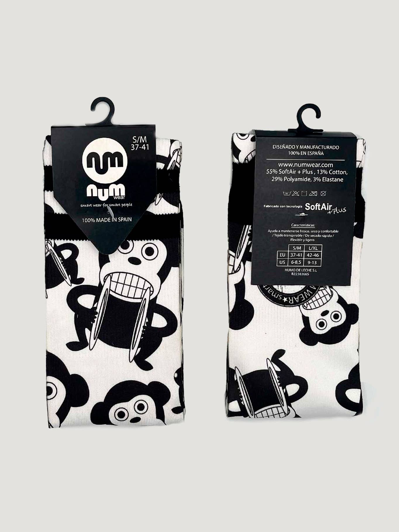 Calzini unisex con logo Monky