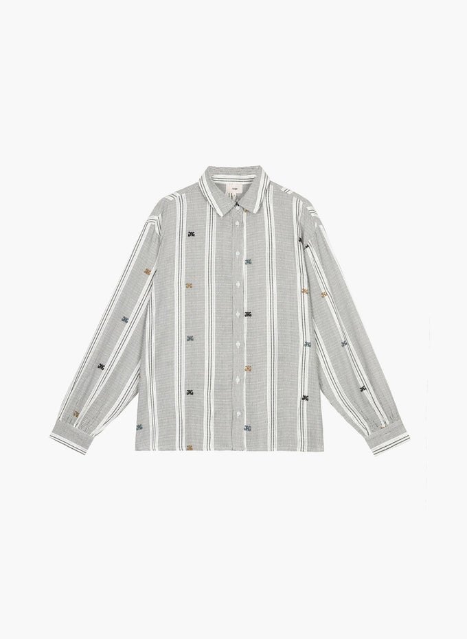 Camicia Soaki a righe da donna
