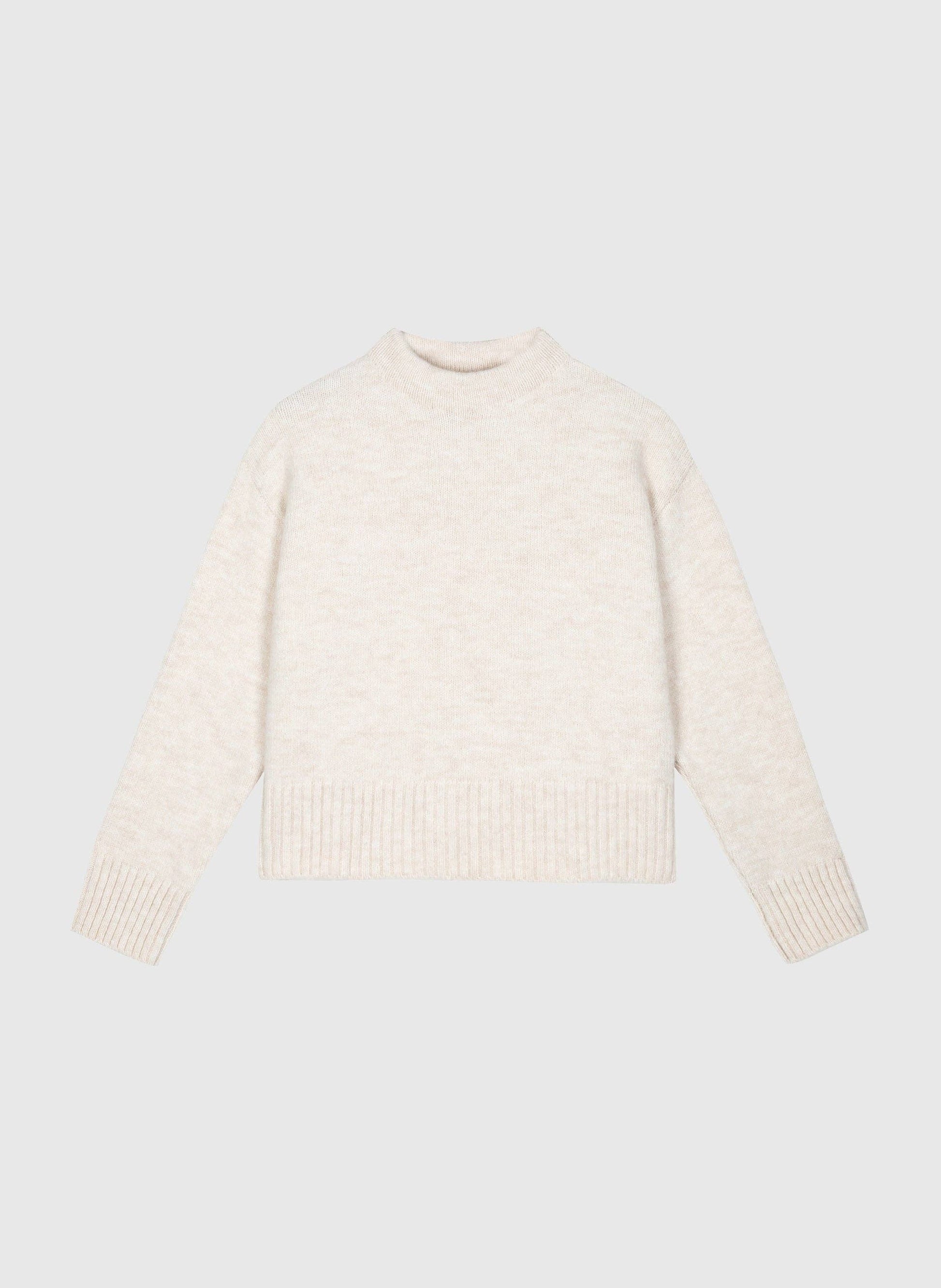 Maglione Lorana écru girocollo
