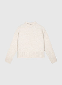 Maglione Lorana écru girocollo