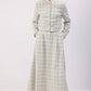 Completo in tweed con giacca corta e gonna lunga