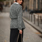 Cappotto in maglia con cintura
