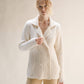 Giacca doppiopetto in maglia misto cashmere