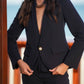 Blazer classico sartoriale da donna