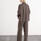 Pantaloni relaxed fit in viscosa stampata