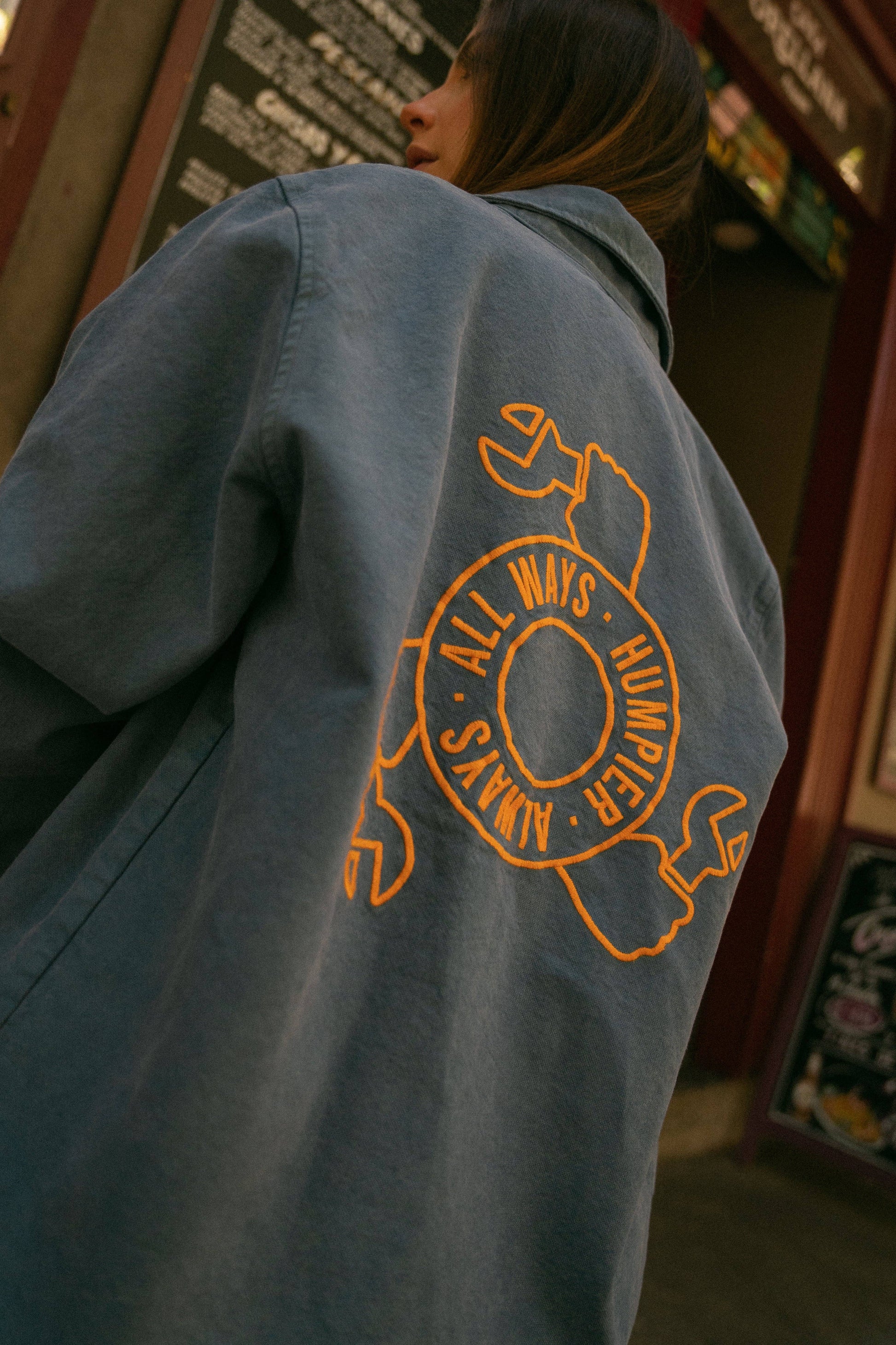 Giacca trucker All Ways in cotone biologico