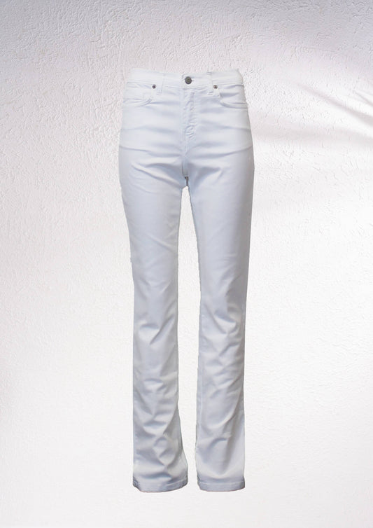 Pantaloni dritti a vita alta regular fit