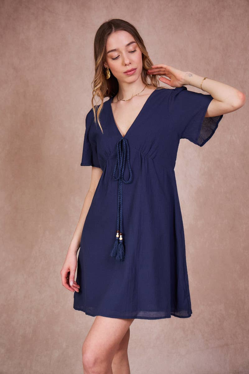 Abito Dolinette in cotone 100% stile boho chic