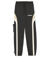 Pantaloni Coach Neri Streetwear Uomo