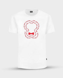 T-shirt Donna Antimacchia con Stampa Love