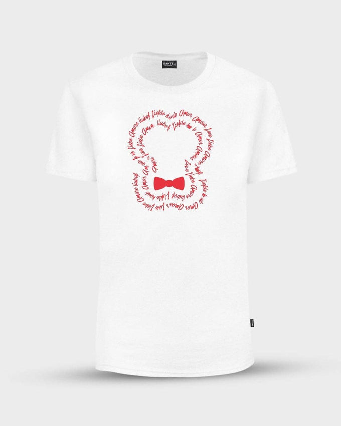 T-shirt Donna Antimacchia con Stampa Love
