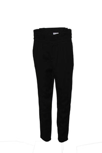 Pantaloni in twill con pieghe
