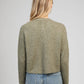 Cardigan in maglia Letiana verde tiglio