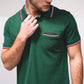 Polo in piqué con taschino