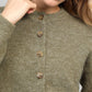 Cardigan in maglia Letiana verde tiglio