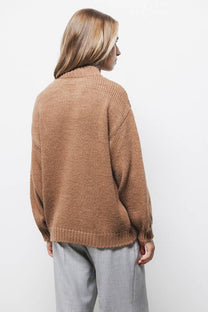 Maglione a maglia strutturata