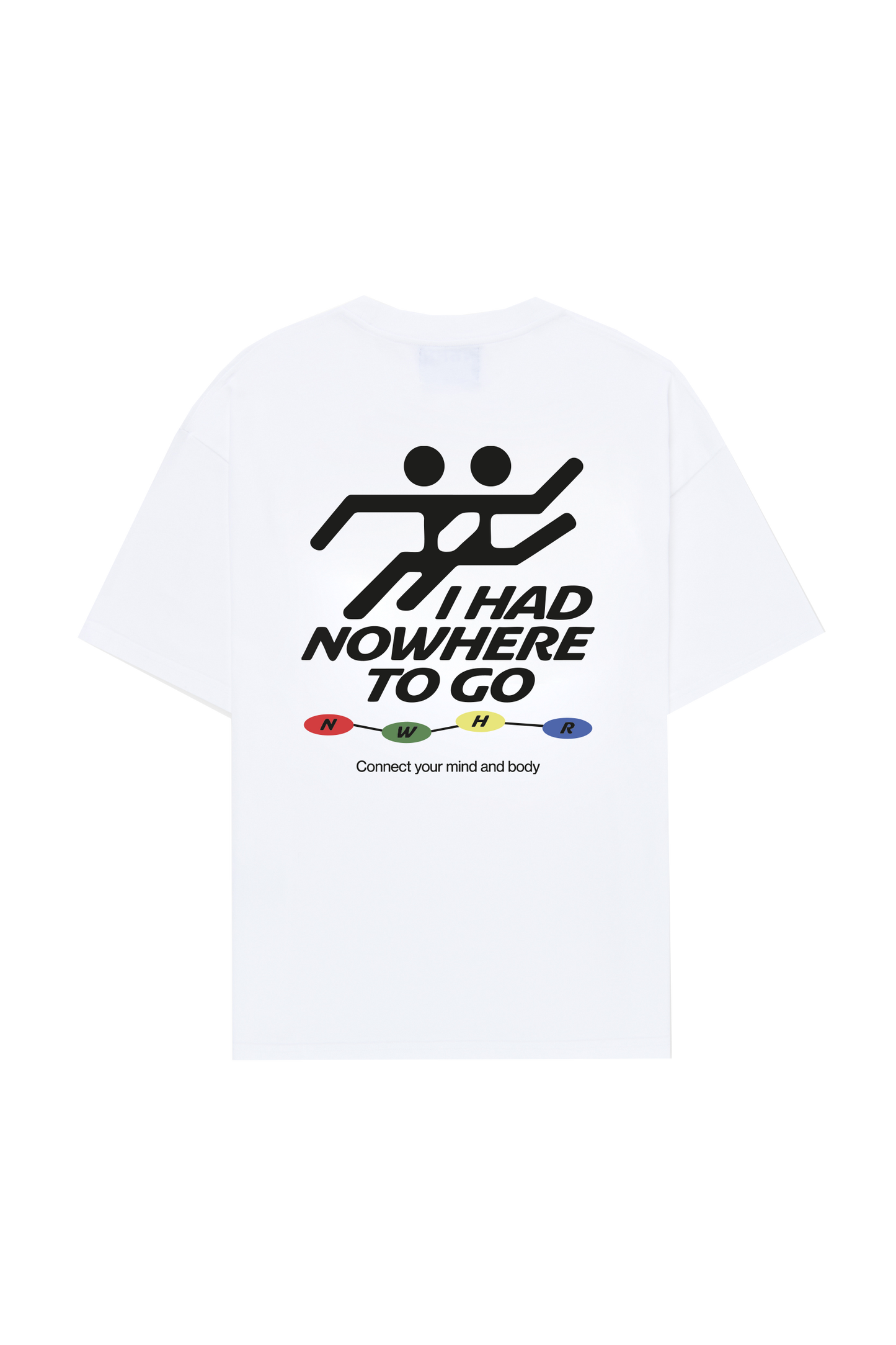 T-shirt oversize Nowhere to Go in cotone organico