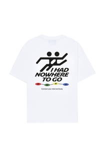 T-shirt oversize Nowhere to Go in cotone organico