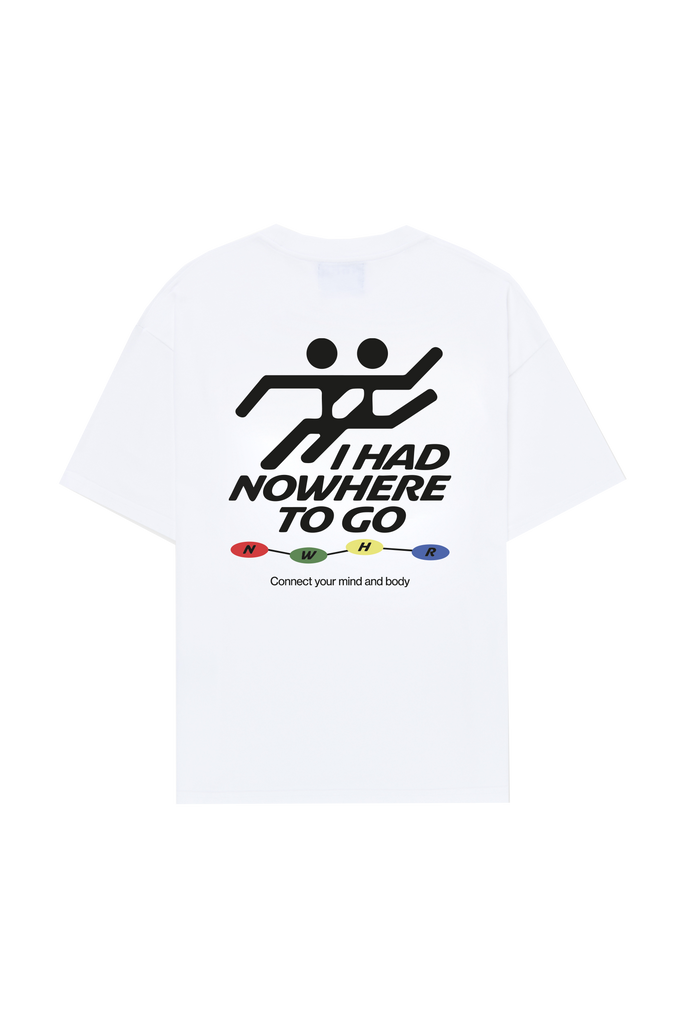 T-shirt oversize Nowhere to Go in cotone organico