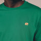T-shirt Essential in Cotone Organico Verde Bosforo