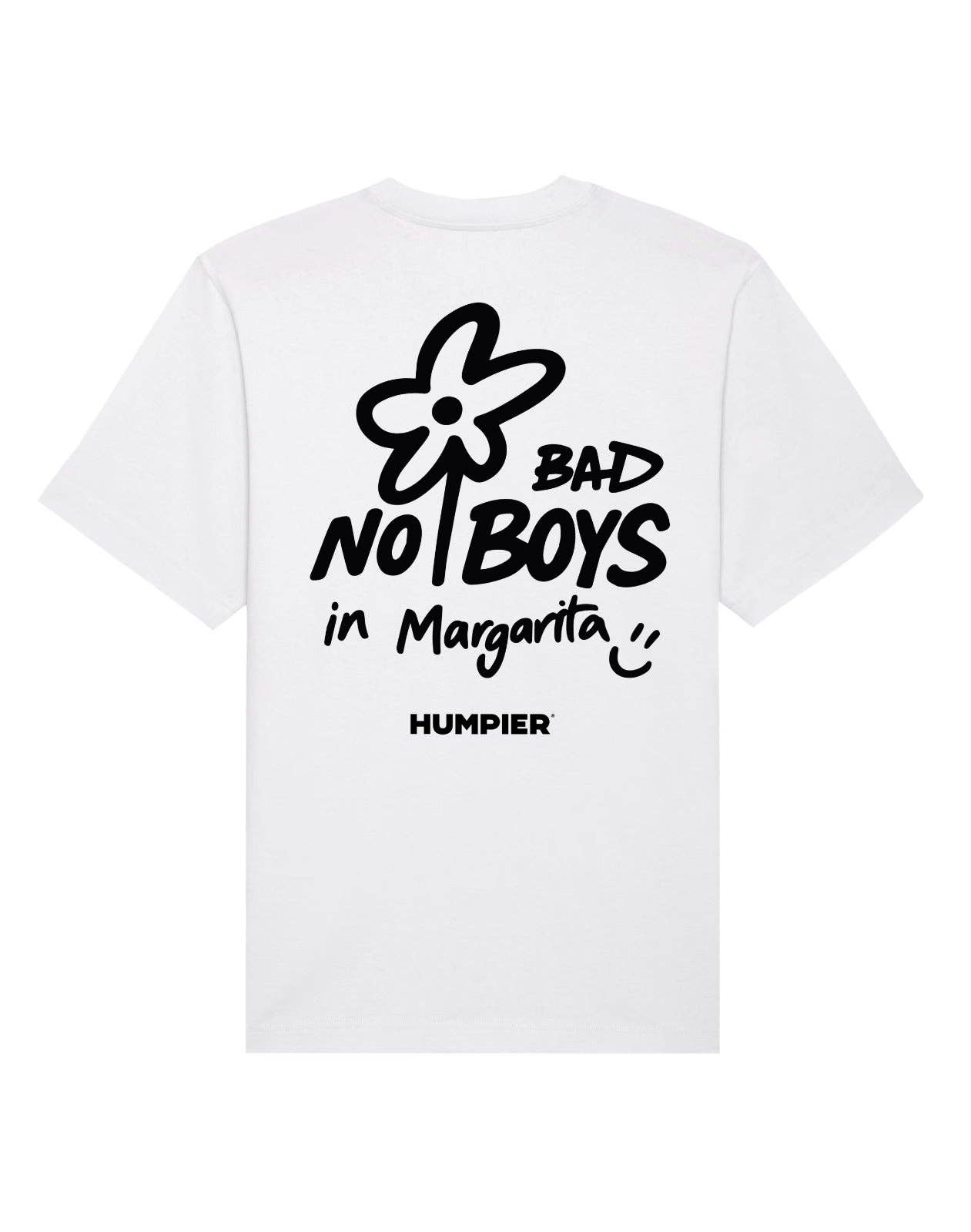 T-shirt Margherita in cotone organico con stampa