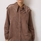 Camicia in velluto a coste con spalline