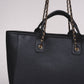 Borsa shopper con tracolla a catena