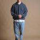 Maglione oversize super heavy con zip a quarto Total Eclipse