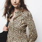 Camicia animalier in cotone