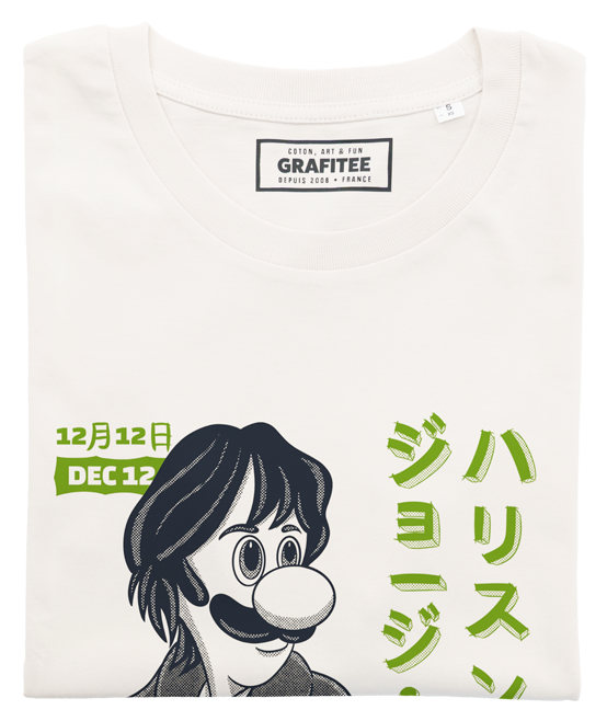 T-shirt Unisex Luigi Harrison Mashup Nintendo Beatles