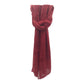 Foulard estivo in viscosa bordeaux