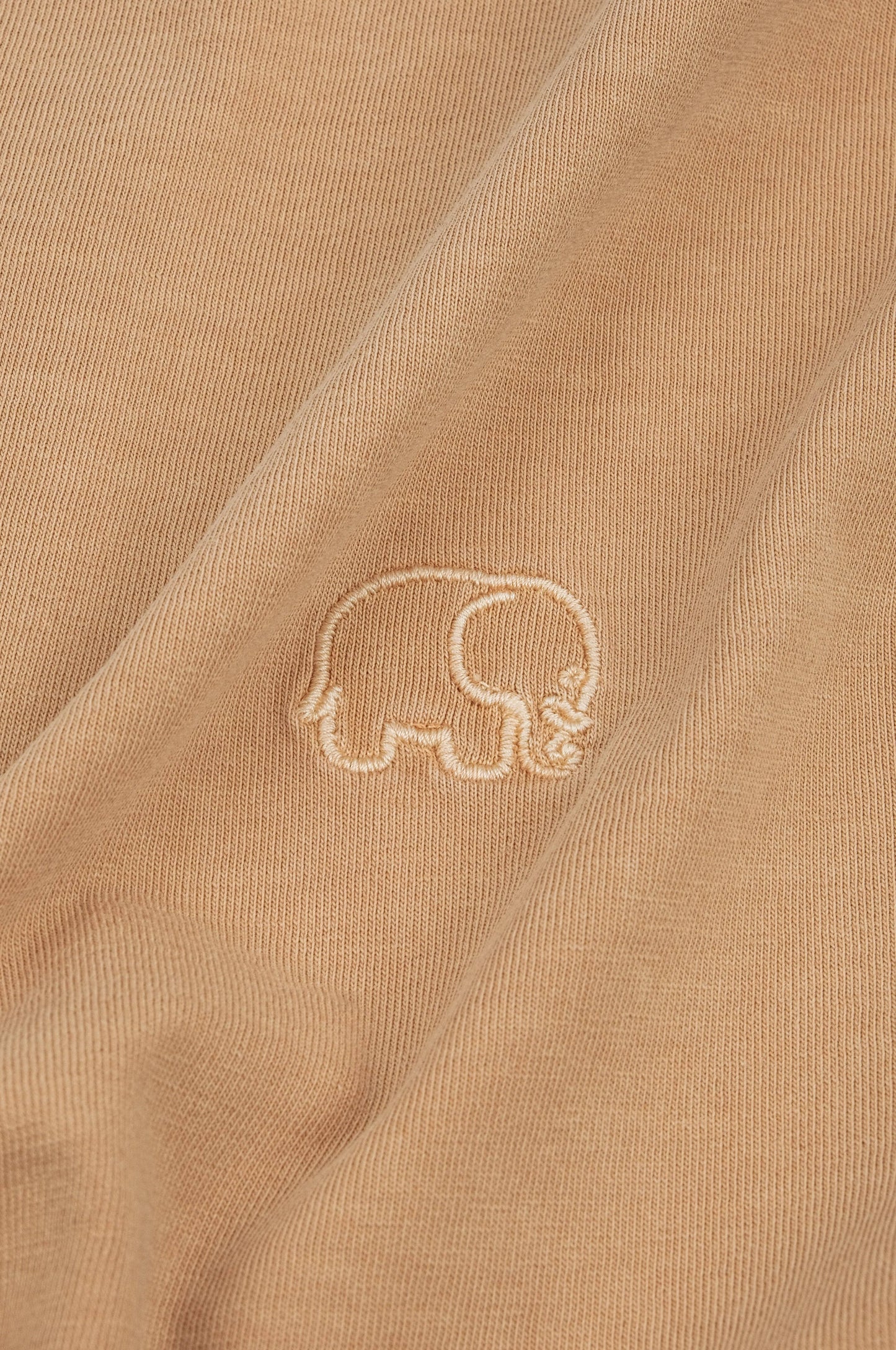 T-shirt Essential pigmentata Cuban Sand in cotone biologico