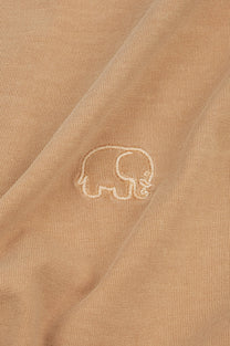 T-shirt Essential pigmentata Cuban Sand in cotone biologico
